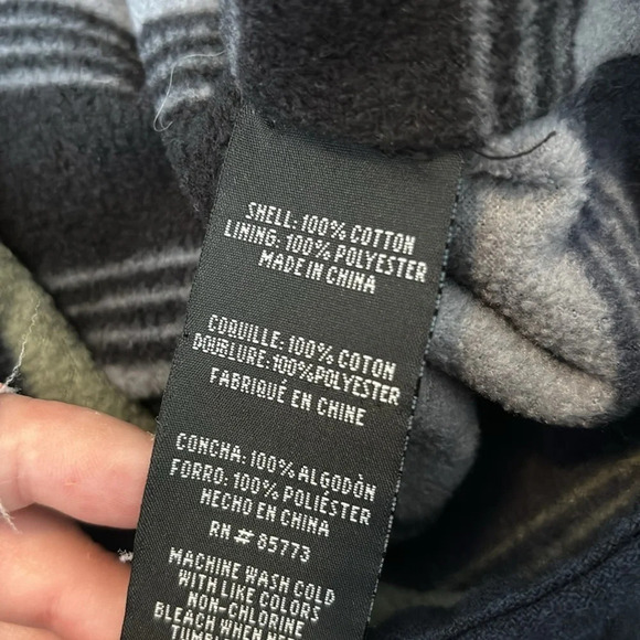 O’Neill men’s navy blue fleece lined jacket size medium - Picture 9 of 9